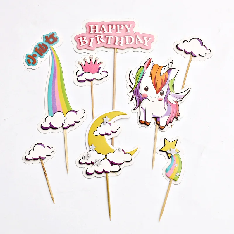 Радужный топпер для торта Jeyomerry
Радужный топпер для торта Jeyomerry