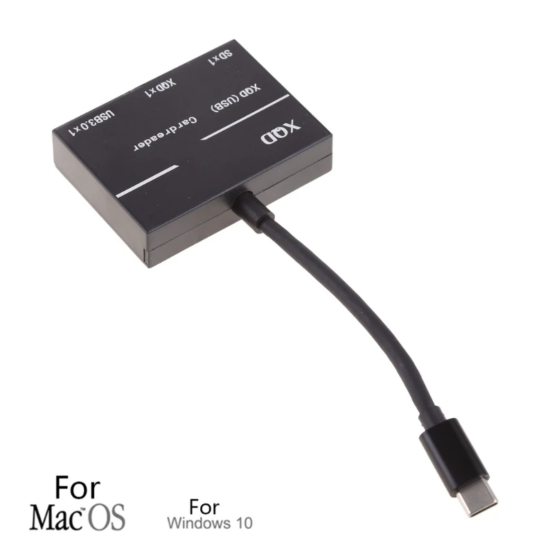 Устройство чтения карт USB типа C для ноутбука типа C с поддержкой XQD для Windows
Устройство чтения карт USB типа C для ноутбука типа C с поддержкой XQD для Windows