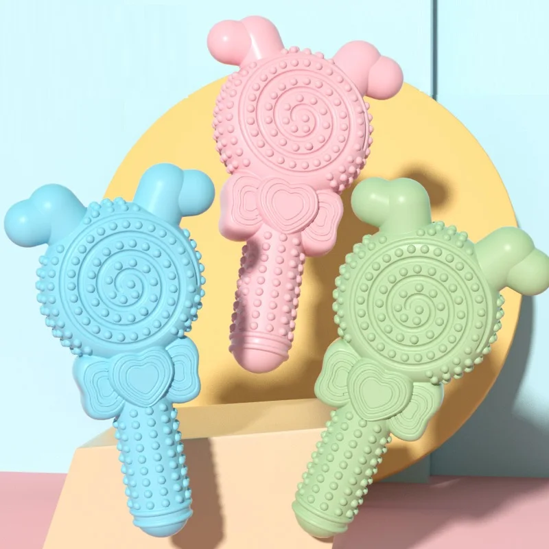 Pet Interactive Toys TPR Lollipop Puppy Dogs Supplies Training Playing Chewing Bite Resistant Dog Toothbrush Molar Stick Dental
Pet Interactive Toys TPR Lollipop Puppy Dogs Supplies Training Playing Chewing Bite Resistant Dog Toothbrush Molar Stick Dental