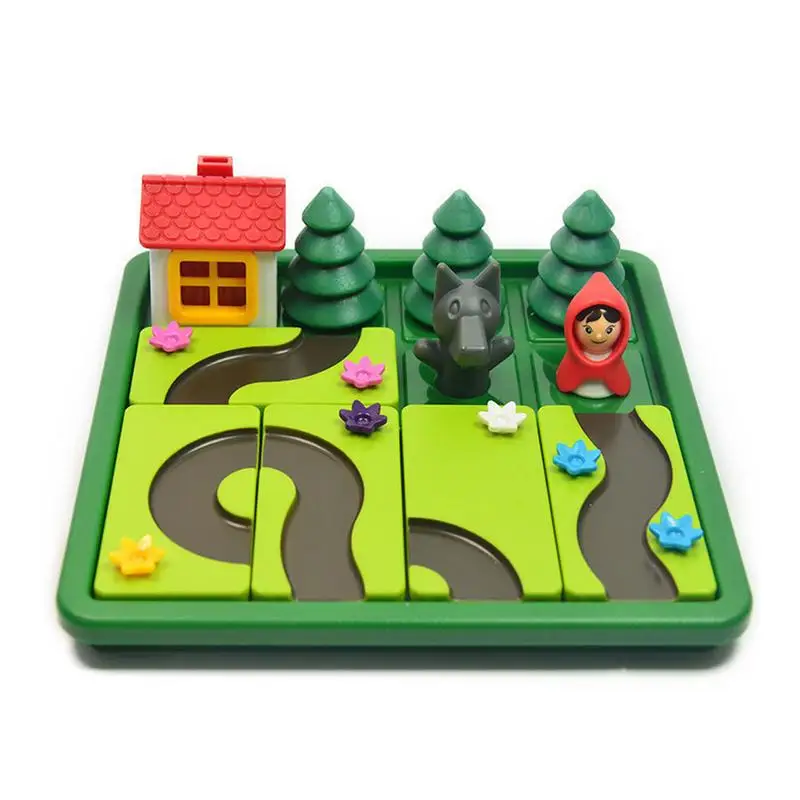 Little Red Riding Hood And Big Bad Wolf Parentchild Intelligence Clearance Puzzle Solving Toy Puzzle Logic Thinking Board Game
Little Red Riding Hood And Big Bad Wolf Parentchild Intelligence Clearance Puzzle Solving Toy Puzzle Logic Thinking Board Game
