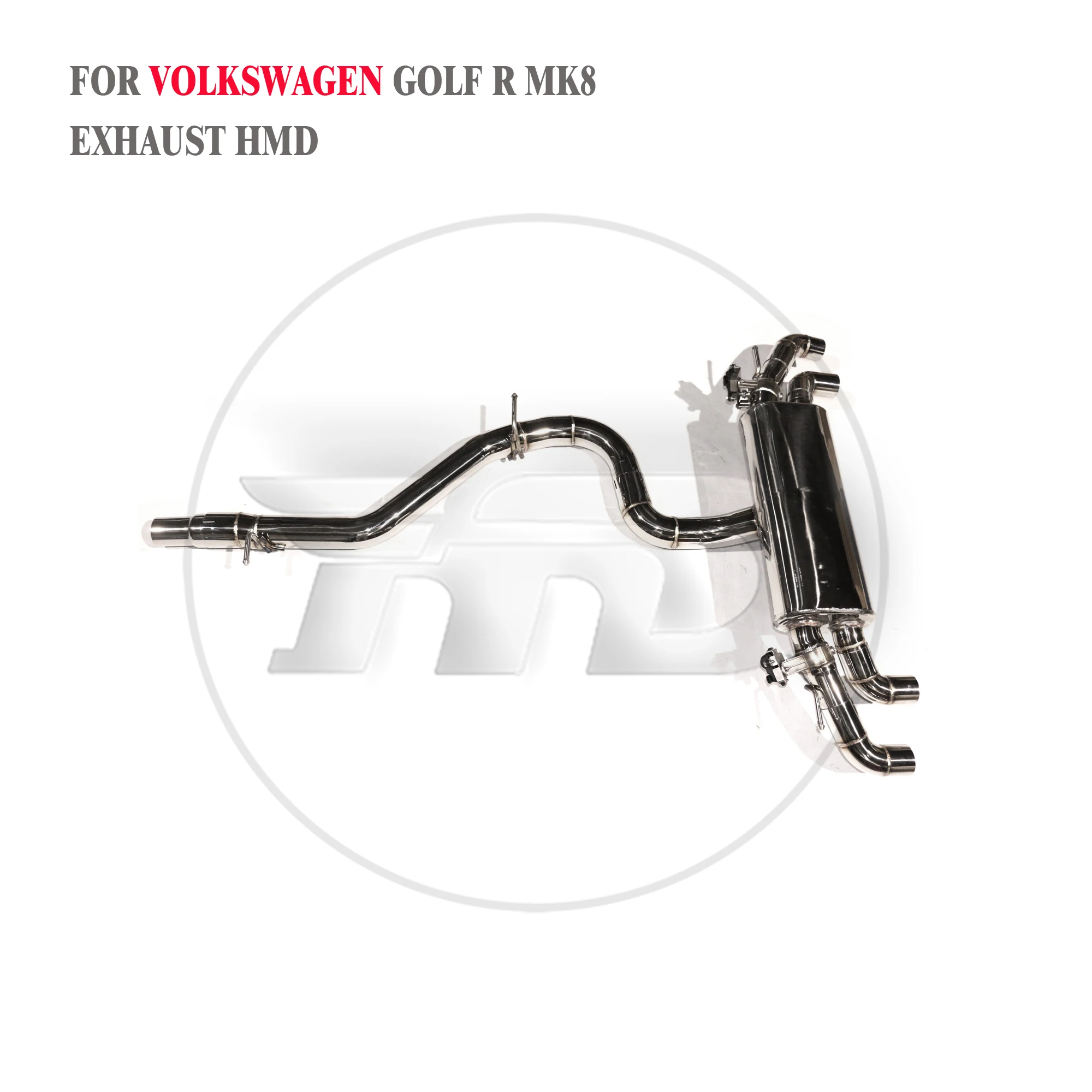 HMD Stainless Steel Exhaust System Performance Catback for VW Volkswagen Golf R MK8 2.0T Muffler With Valve
HMD Stainless Steel Exhaust System Performance Catback for VW Volkswagen Golf R MK8 2.0T Muffler With Valve