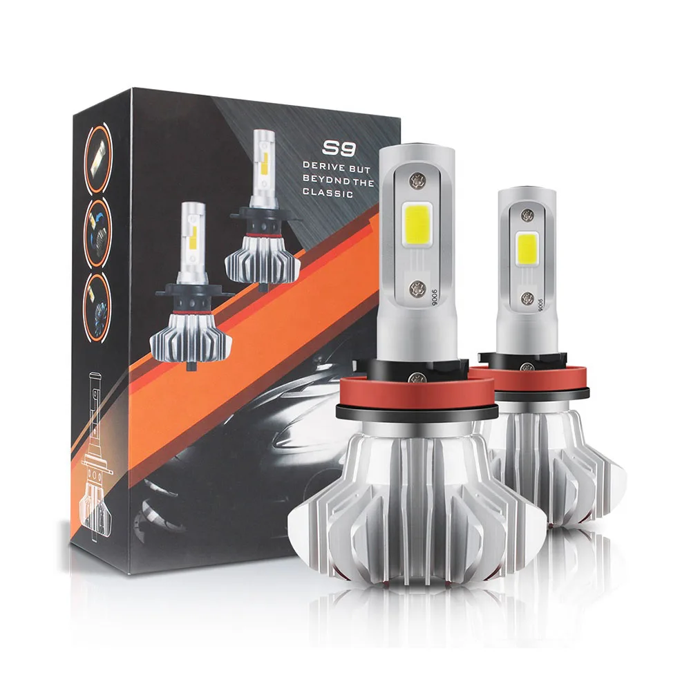 RijYuef Super brightness 12v 100w 6000k 6000lm LED Car Headlight H1 H4 H7 H11 H8 H9 9005 9006 Auot Light System/car led bulb
RijYuef Super brightness 12v 100w 6000k 6000lm LED Car Headlight H1 H4 H7 H11 H8 H9 9005 9006 Auot Light System/car led bulb