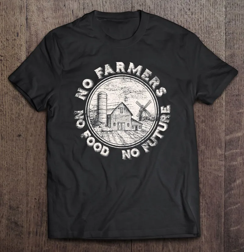 Футболка с принтом аниме «Нет фермеров, нет еды, нет будущего 3» 
Футболка с принтом аниме «Нет фермеров, нет еды, нет будущего 3»