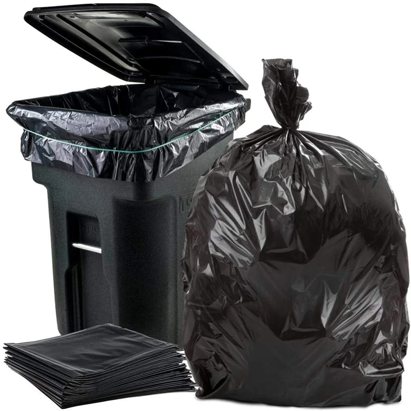 Trash Bag Big Capacity Heavy Duty Extra Large Commercial Trash Bag Garbage Yard Black Hotel Market Trash Bags Kitchen Waste Bag
Trash Bag Big Capacity Heavy Duty Extra Large Commercial Trash Bag Garbage Yard Black Hotel Market Trash Bags Kitchen Waste Bag
