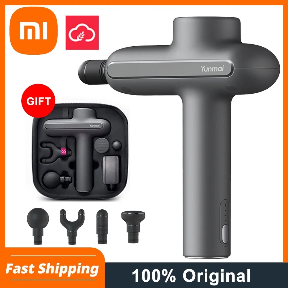 Xiaomi YUNMAI Massage Gun Machine Deep Muscle Relaxation Fascia Massager 3 Mode 4 Head Low Noise Smart Body Massages Fascia Gun
Xiaomi YUNMAI Massage Gun Machine Deep Muscle Relaxation Fascia Massager 3 Mode 4 Head Low Noise Smart Body Massages Fascia Gun
