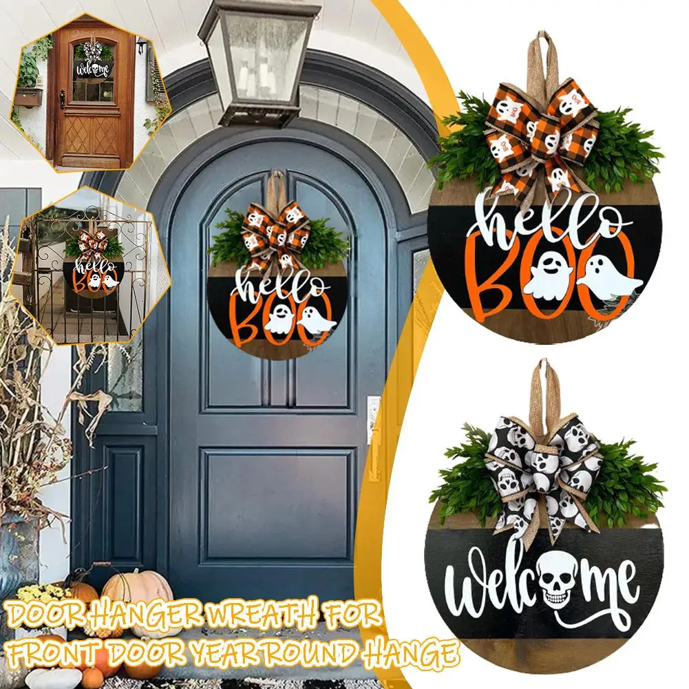 Halloween Door Hanger Sign Personalized Sign Decorative Outdoor Decoration Wreath Welcome Door Front Home Door Wooden L1A5
Halloween Door Hanger Sign Personalized Sign Decorative Outdoor Decoration Wreath Welcome Door Front Home Door Wooden L1A5