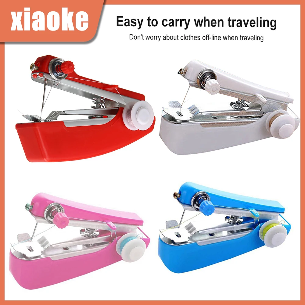 1/4pcs Portable Mini Manual Sewing Machine Home Simple Operation Sewing Tools Sewing Cloth Fabric Handy Needlework Tool
1/4pcs Portable Mini Manual Sewing Machine Home Simple Operation Sewing Tools Sewing Cloth Fabric Handy Needlework Tool