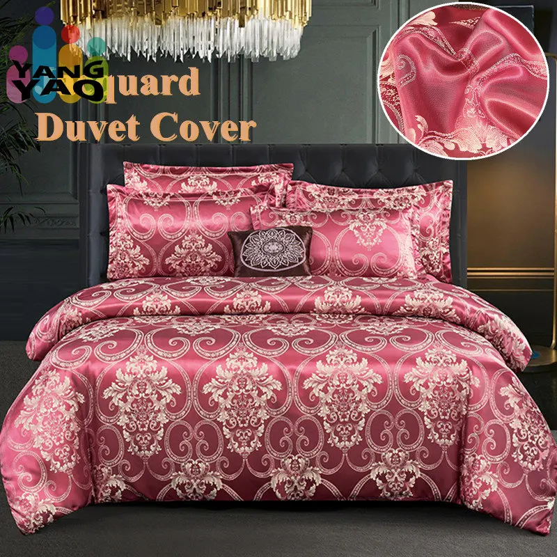 100% Cotton Quilt Cover Sets Luxury dekbedovertrek 240x220 Jacquard Bedding Set Single/Queen/King Duvet Cover with Pillow case
100% Cotton Quilt Cover Sets Luxury dekbedovertrek 240x220 Jacquard Bedding Set Single/Queen/King Duvet Cover with Pillow case
