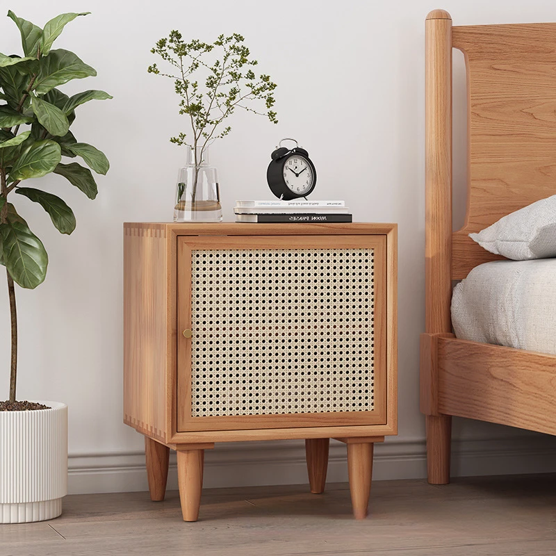 Nordic All Solid Wood Bedside Table Modern Minimalist Small Apartment Rattan Sofa Bedroom Table Lamp Storage Storage Cabinet
Nordic All Solid Wood Bedside Table Modern Minimalist Small Apartment Rattan Sofa Bedroom Table Lamp Storage Storage Cabinet