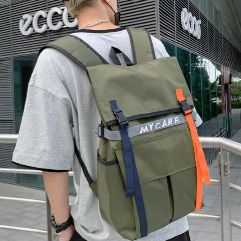 2022 trend new men's backpack junior high school student schoolbag Korean version outdoor leisure sports backpack trendy men
2022 trend new men's backpack junior high school student schoolbag Korean version outdoor leisure sports backpack trendy men
