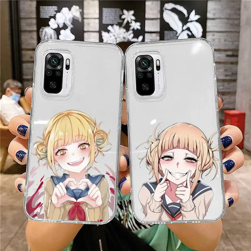 Himiko Toga My hero academia Phone Case Transparent for Xiaomi redmi note x f poco 10 11 9 7 8 3 i t s pro cover shell coque
Himiko Toga My hero academia Phone Case Transparent for Xiaomi redmi note x f poco 10 11 9 7 8 3 i t s pro cover shell coque