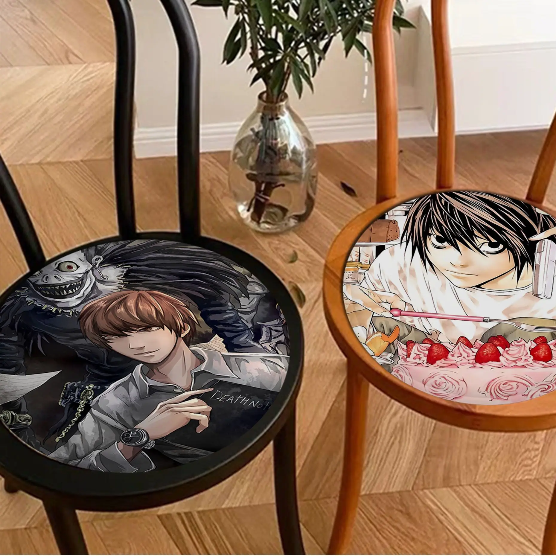 Death Note Art Seat Cushion Office Dining Stool Pad Sponge Sofa Mat Non-Slip Cushions Home Decor
Death Note Art Seat Cushion Office Dining Stool Pad Sponge Sofa Mat Non-Slip Cushions Home Decor