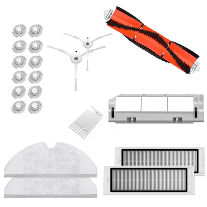 Main Side Brush Hepa Filter For Xiaomi Roborock S50 S51 S55 S5 S6 S60 Accessories Vacuum Cleaner Robot Spare Parts
Main Side Brush Hepa Filter For Xiaomi Roborock S50 S51 S55 S5 S6 S60 Accessories Vacuum Cleaner Robot Spare Parts