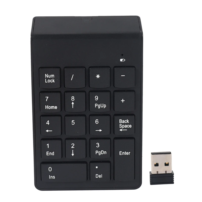 Цифровая клавиатура, 18 клавиш, Беспроводная USB-клавиатура с мини-USB 2,4 ГГц, цифровой приемник для ноутбука, настольного ПК, ноутбука Bla
Цифровая клавиатура, 18 клавиш, Беспроводная USB-клавиатура с мини-USB 2,4 ГГц, цифровой приемник для ноутбука, настольного ПК, ноутбука Bla