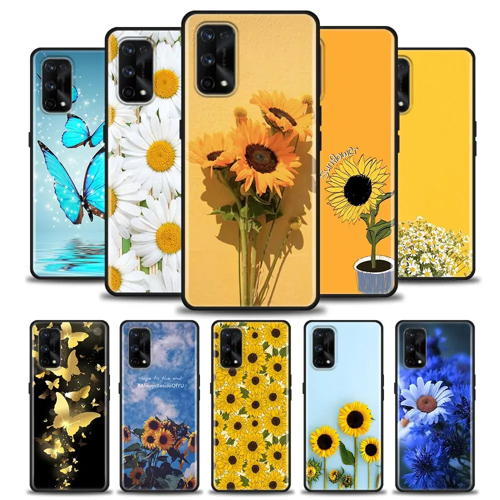Phone Case for Realme 5 6 7 7i 8 8i 9i 9 XT GT GT2 C17 Pro 5G SE Master Neo2 Soft Silicone Case Cover Sunflower Daisy Butterfly
Phone Case for Realme 5 6 7 7i 8 8i 9i 9 XT GT GT2 C17 Pro 5G SE Master Neo2 Soft Silicone Case Cover Sunflower Daisy Butterfly