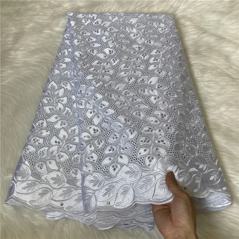White African Cotton Lace Fabric Swiss Voile Lace In Switzerland Nigerian Embroidery Dry Fabric For Women Sewing Dress 2380
White African Cotton Lace Fabric Swiss Voile Lace In Switzerland Nigerian Embroidery Dry Fabric For Women Sewing Dress 2380