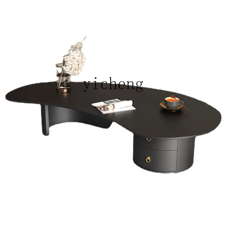 HYP Stone Plate Coffee Table Shaped Drawer Light Luxury and Simplicity Modern Living Room Home Creative
HYP Stone Plate Coffee Table Shaped Drawer Light Luxury and Simplicity Modern Living Room Home Creative