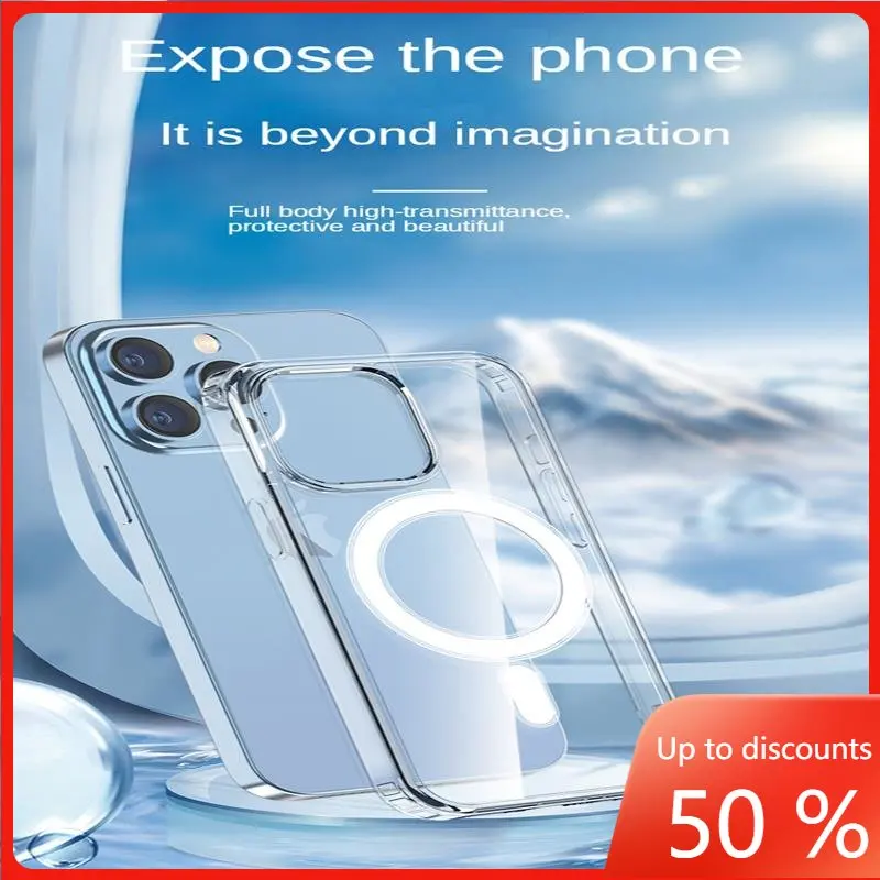 Original Transparent For Magsafe Case For iPhone 14 13 12 11 Pro Max XR X XS 14 Plus Wireless Charger Magnetic Silicone Cover
Original Transparent For Magsafe Case For iPhone 14 13 12 11 Pro Max XR X XS 14 Plus Wireless Charger Magnetic Silicone Cover