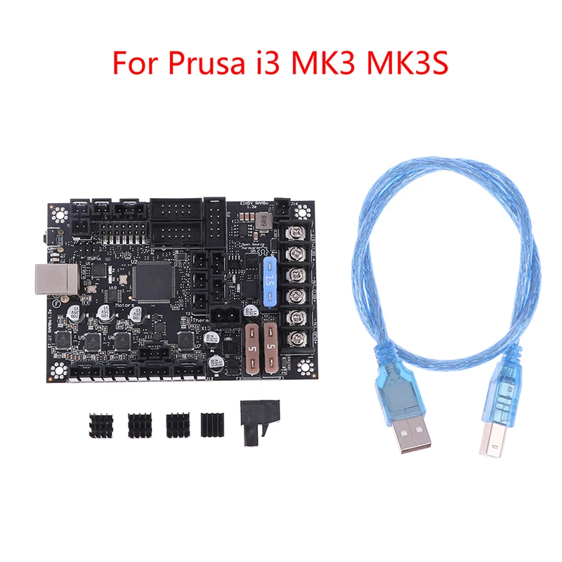 EinsyRambo 1.1b Mainboard Einsy Rambo For Prusa i3 MK3 MK3S With TMC2130 Stepper Drivers SPI Control 4 Mosfet Switched Outputs
EinsyRambo 1.1b Mainboard Einsy Rambo For Prusa i3 MK3 MK3S With TMC2130 Stepper Drivers SPI Control 4 Mosfet Switched Outputs