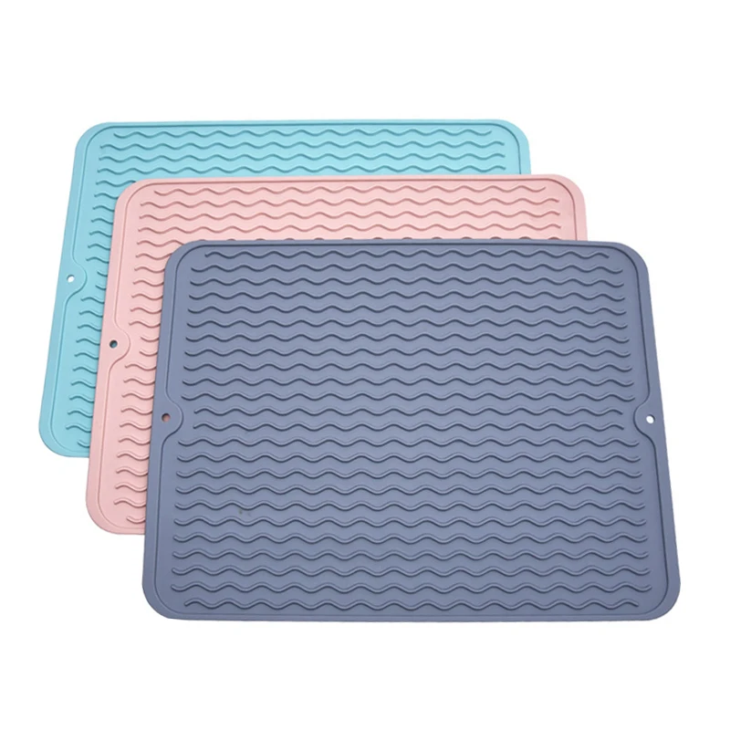 Silicone Square Dish Drying Mat Heat Resistant Draining Tableware Dishwaser Durable Cushion Pad Dinnerware Table Mat Placemat
Silicone Square Dish Drying Mat Heat Resistant Draining Tableware Dishwaser Durable Cushion Pad Dinnerware Table Mat Placemat