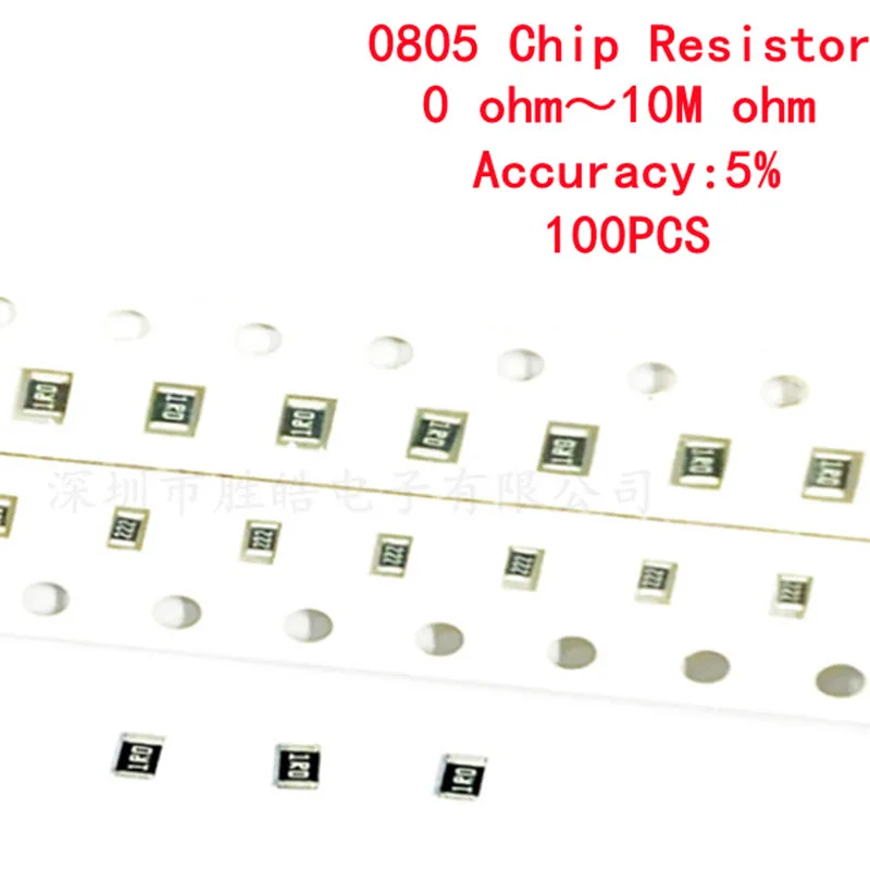 100PCS 0805 0 Ohm-10M Resistor SMD New Accuracy 5% Ohm 1K 2.2K 10K 100K 0 1 10 100 150 220 330 Ohm 1R 10R 100R 150R 220R 330R
100PCS 0805 0 Ohm-10M Resistor SMD New Accuracy 5% Ohm 1K 2.2K 10K 100K 0 1 10 100 150 220 330 Ohm 1R 10R 100R 150R 220R 330R
