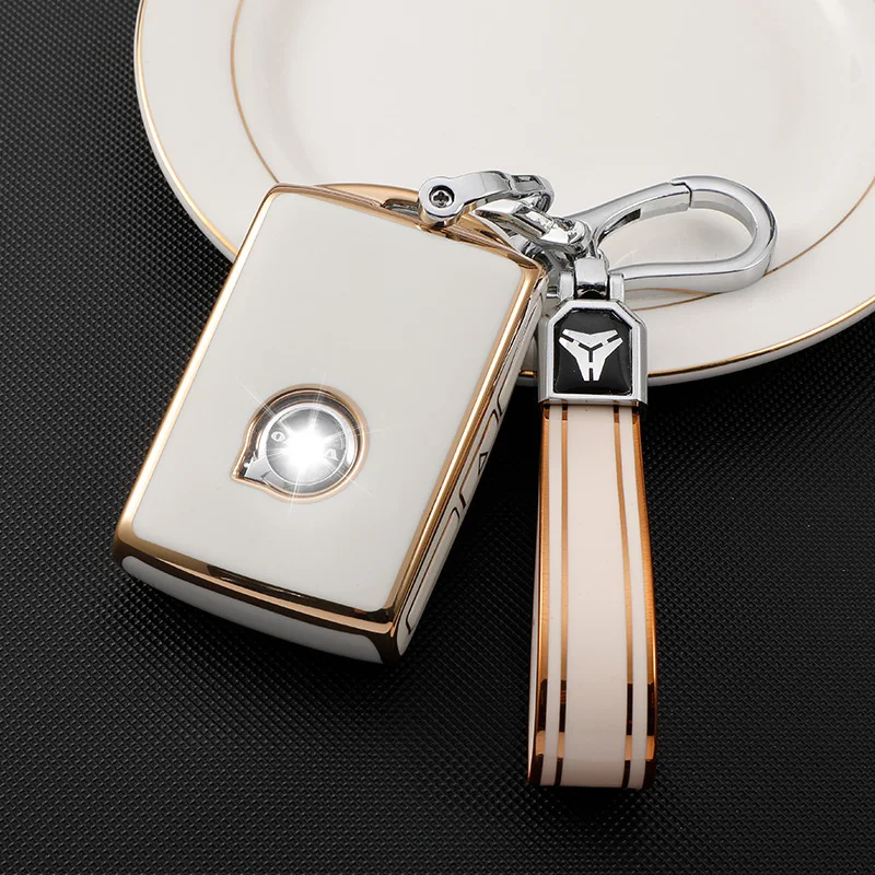 Luxury Fashion Car Key Case Cover Keychain Shell For Volvo XC60 S60 XC40V 60 S90 XC90 Remote Auto Accessories Women And Men
Luxury Fashion Car Key Case Cover Keychain Shell For Volvo XC60 S60 XC40V 60 S90 XC90 Remote Auto Accessories Women And Men