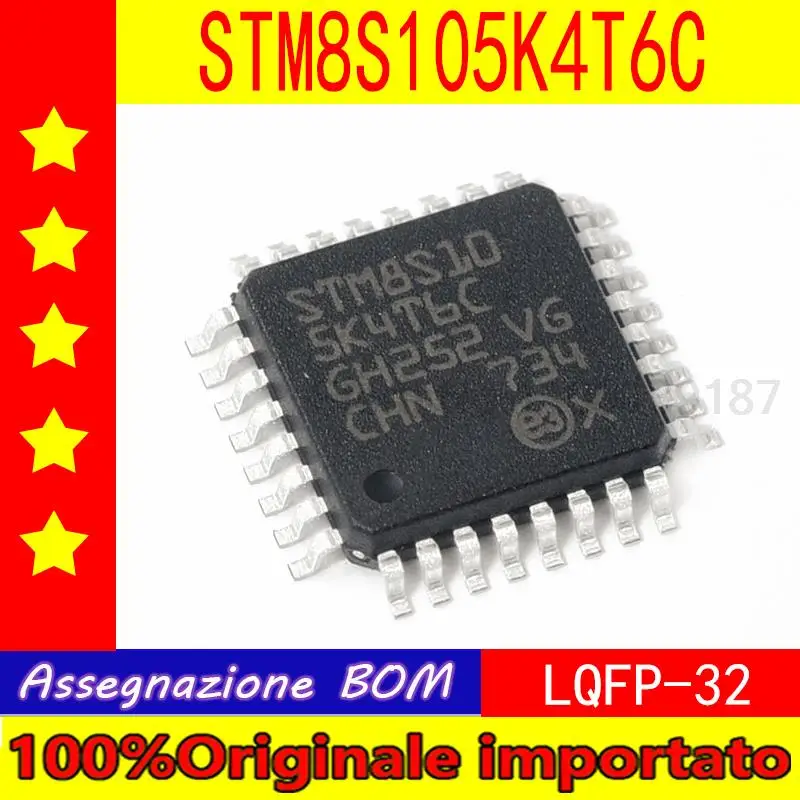 5 шт./лот STM8S105C4T6 STM8S105C6T6 STM8S105K4T6C STM8S105K4U6A STM8S105K6T6C STM8S105S4T6C stm8s105s6s6c
5 шт./лот STM8S105C4T6 STM8S105C6T6 STM8S105K4T6C STM8S105K4U6A STM8S105K6T6C STM8S105S4T6C stm8s105s6s6c