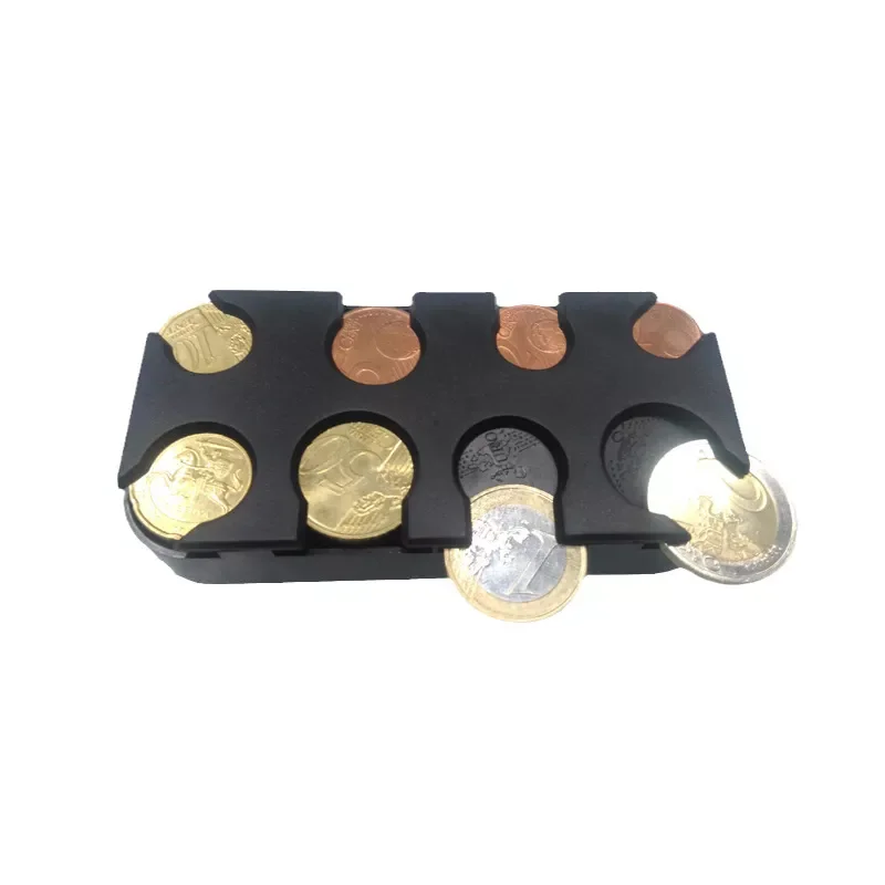 AUTO PARTS Car Coin Holder Storage Box Container Dispenser Organizer For Euro Coins Loose Change Money Storage Car Interior Supp
AUTO PARTS Car Coin Holder Storage Box Container Dispenser Organizer For Euro Coins Loose Change Money Storage Car Interior Supp