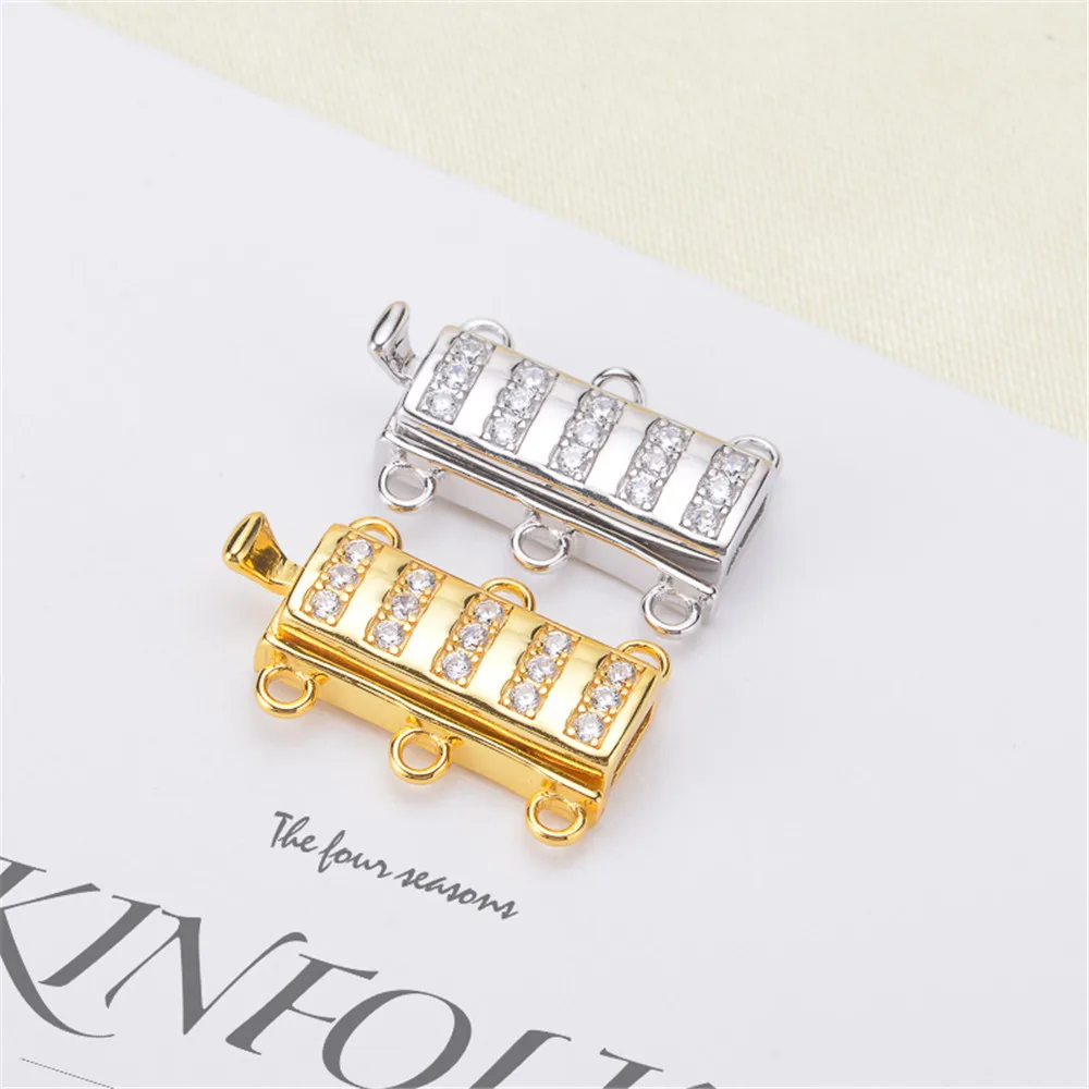 S925 Sterling silver Pearl necklace ending buckle multi hanging flower shaped connection buckle diy first accessories
S925 Sterling silver Pearl necklace ending buckle multi hanging flower shaped connection buckle diy first accessories