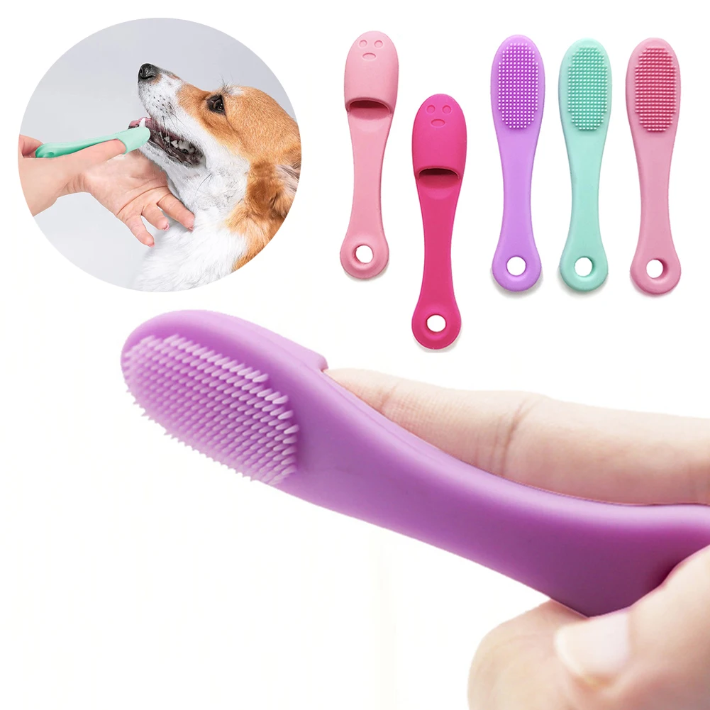 Dog Cat Finger Toothbrush Pet Cleaning Supplies Soft Silicone Finger Brush Tear Stains Brushes Eye Care Pets Teeth Clean Tools
Dog Cat Finger Toothbrush Pet Cleaning Supplies Soft Silicone Finger Brush Tear Stains Brushes Eye Care Pets Teeth Clean Tools