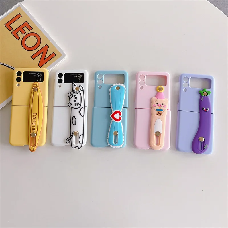 Creative Cartoon Wristband Phone Case for Samsung Galaxy Z Flip 3 Z Flip 4 Hard PC Back Cover for ZFlip3 ZFlip4 Case Shell
Creative Cartoon Wristband Phone Case for Samsung Galaxy Z Flip 3 Z Flip 4 Hard PC Back Cover for ZFlip3 ZFlip4 Case Shell