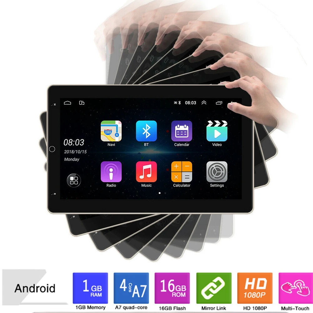 Универсальный Автомобильный мультимедийный плеер, стерео-система на Android 11, с 10-дюймовым сенсорным экраном, GPS, Wi-Fi, типоразмер 2 Din 
Универсальный Автомобильный мультимедийный плеер, стерео-система на Android 11, с 10-дюймовым сенсорным экраном, GPS, Wi-Fi, типоразмер 2 Din