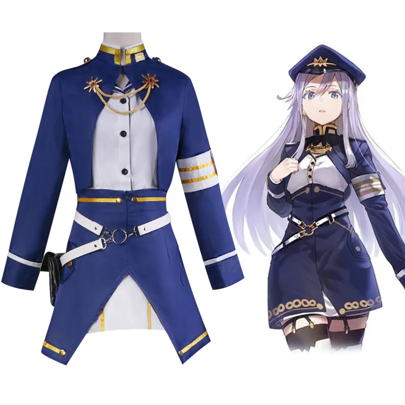 Anime Vladilena·Milize performance costume cosplay clothing Halloween carnival costume pretty princess uniform
Anime Vladilena·Milize performance costume cosplay clothing Halloween carnival costume pretty princess uniform