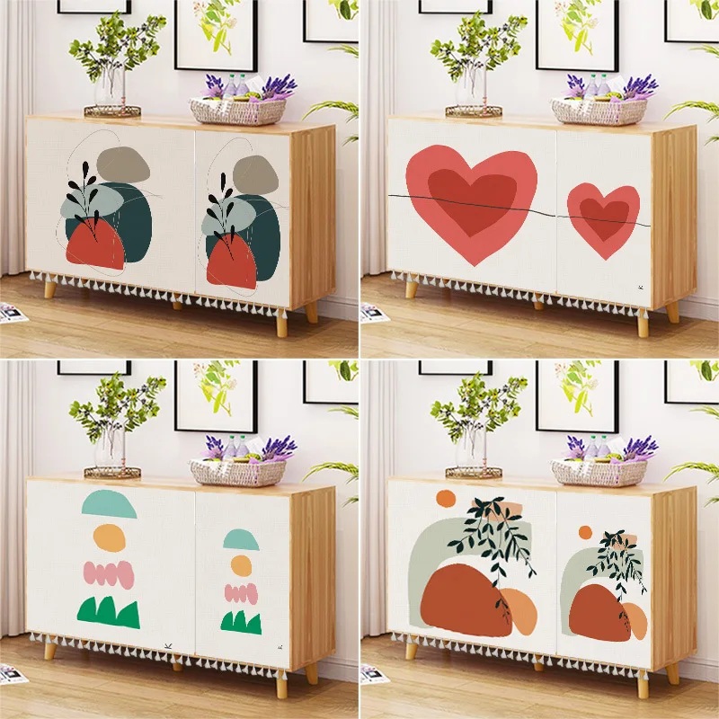 Heart Cabinet Short Curtains Dustproof Half-curtain Kitchen Storage Shoe Shelf Wardrobe Dust Cover Window Door Curtain
Heart Cabinet Short Curtains Dustproof Half-curtain Kitchen Storage Shoe Shelf Wardrobe Dust Cover Window Door Curtain