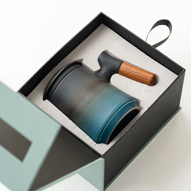 Ceramic Tea Mug with Filter Infuser Lid Handle Creative Retro Gift Mugs Cups for Home Living Room Office Business Coffee
Ceramic Tea Mug with Filter Infuser Lid Handle Creative Retro Gift Mugs Cups for Home Living Room Office Business Coffee