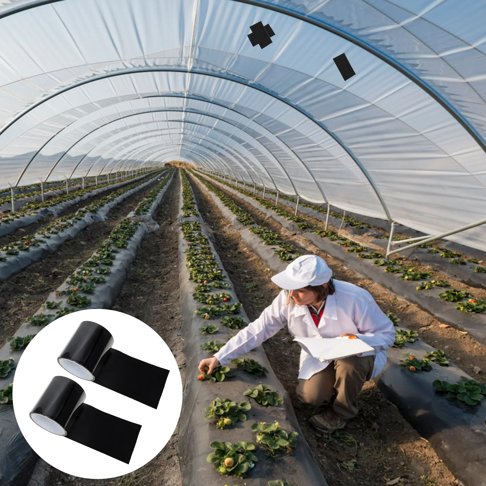 Greenhouse Repair Tape Plastic Film Repair Tape Clear Film Repair Tape Film Tape Waterproof Tape Patch for Sealing Seaming
Greenhouse Repair Tape Plastic Film Repair Tape Clear Film Repair Tape Film Tape Waterproof Tape Patch for Sealing Seaming