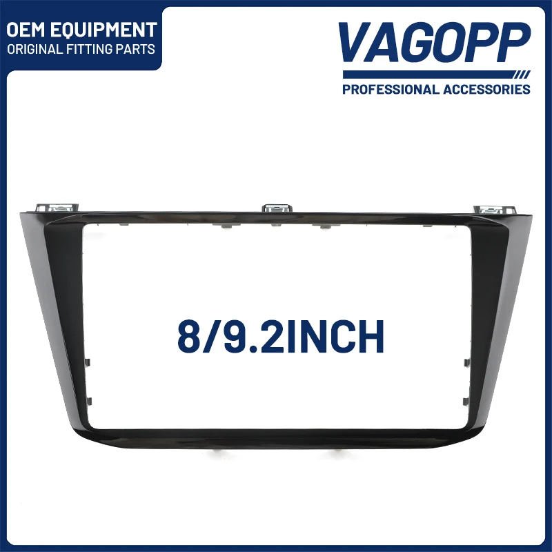 8/9.2 Inch MIB CD Radio Stereo Frame Piano Black Plates Bezel Trim Decorative Panel for Volkswagen Tiguan MK2 2017-2020
8/9.2 Inch MIB CD Radio Stereo Frame Piano Black Plates Bezel Trim Decorative Panel for Volkswagen Tiguan MK2 2017-2020