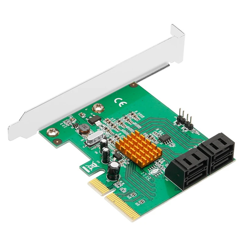 SSD Adapter HDD Expansion Card RAID 4 Port SATA3.0 Adapter Card Support NCQ for 3T/4T/6THDD and SSD Hard Disk
SSD Adapter HDD Expansion Card RAID 4 Port SATA3.0 Adapter Card Support NCQ for 3T/4T/6THDD and SSD Hard Disk