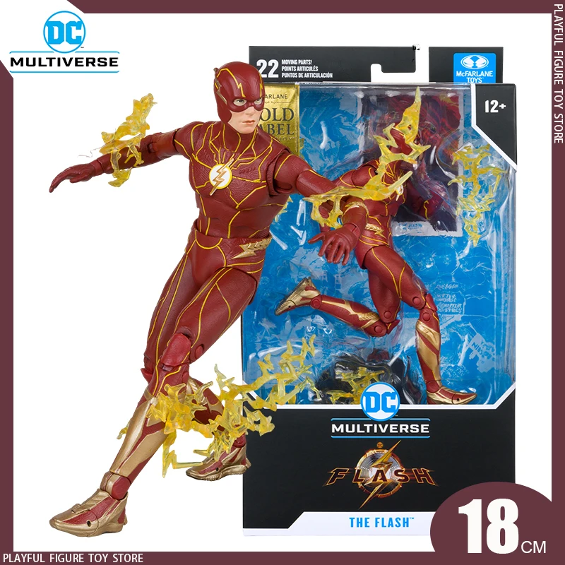 7-Inch Anime Figure Mcfarlane Toys Gold Standard The Flash Figure Collection Action Figures Movie Movable Model Doll Toy Gif
7-Inch Anime Figure Mcfarlane Toys Gold Standard The Flash Figure Collection Action Figures Movie Movable Model Doll Toy Gif