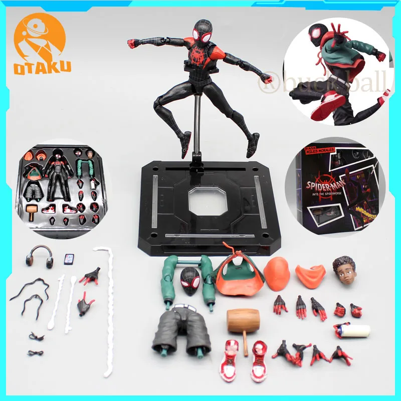 13cm Spider-Man: Into the Spider-Verse Figures Miles Morales Figure PVC Model Anime Sv Action Spiderman Miles Collection Toys
13cm Spider-Man: Into the Spider-Verse Figures Miles Morales Figure PVC Model Anime Sv Action Spiderman Miles Collection Toys