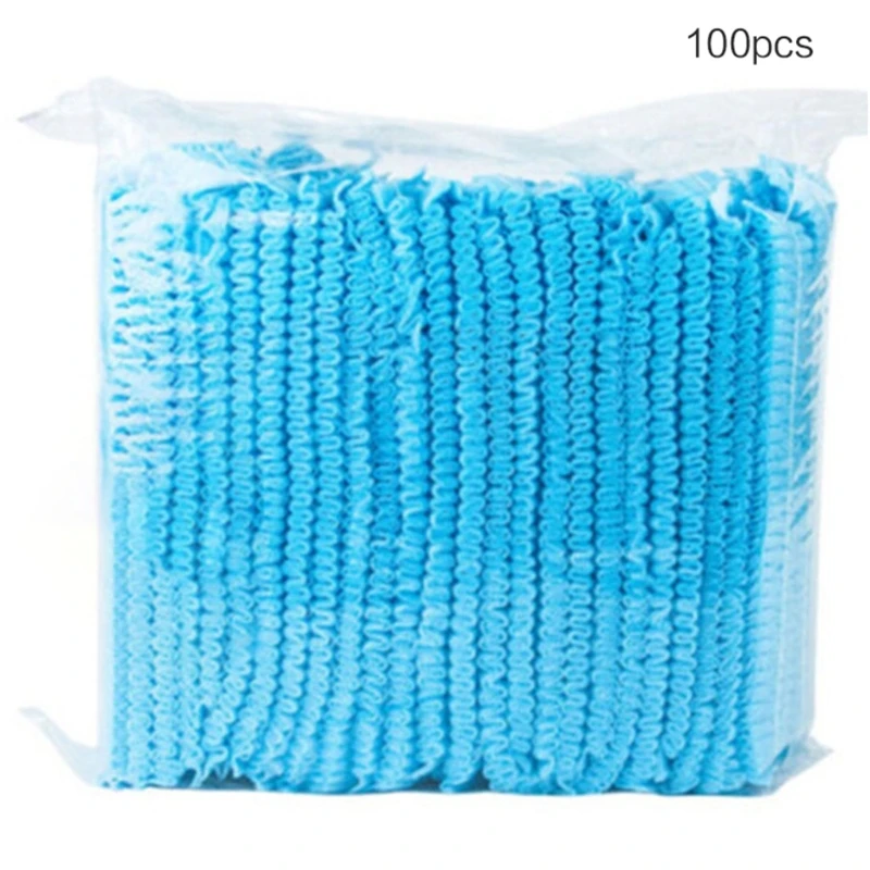 100x Disposable Shower Cap Elastic Eyelash Wrap Covers Food Non-woven Bath Hat Waterproof Shower Cap Kitchen Accessories
100x Disposable Shower Cap Elastic Eyelash Wrap Covers Food Non-woven Bath Hat Waterproof Shower Cap Kitchen Accessories