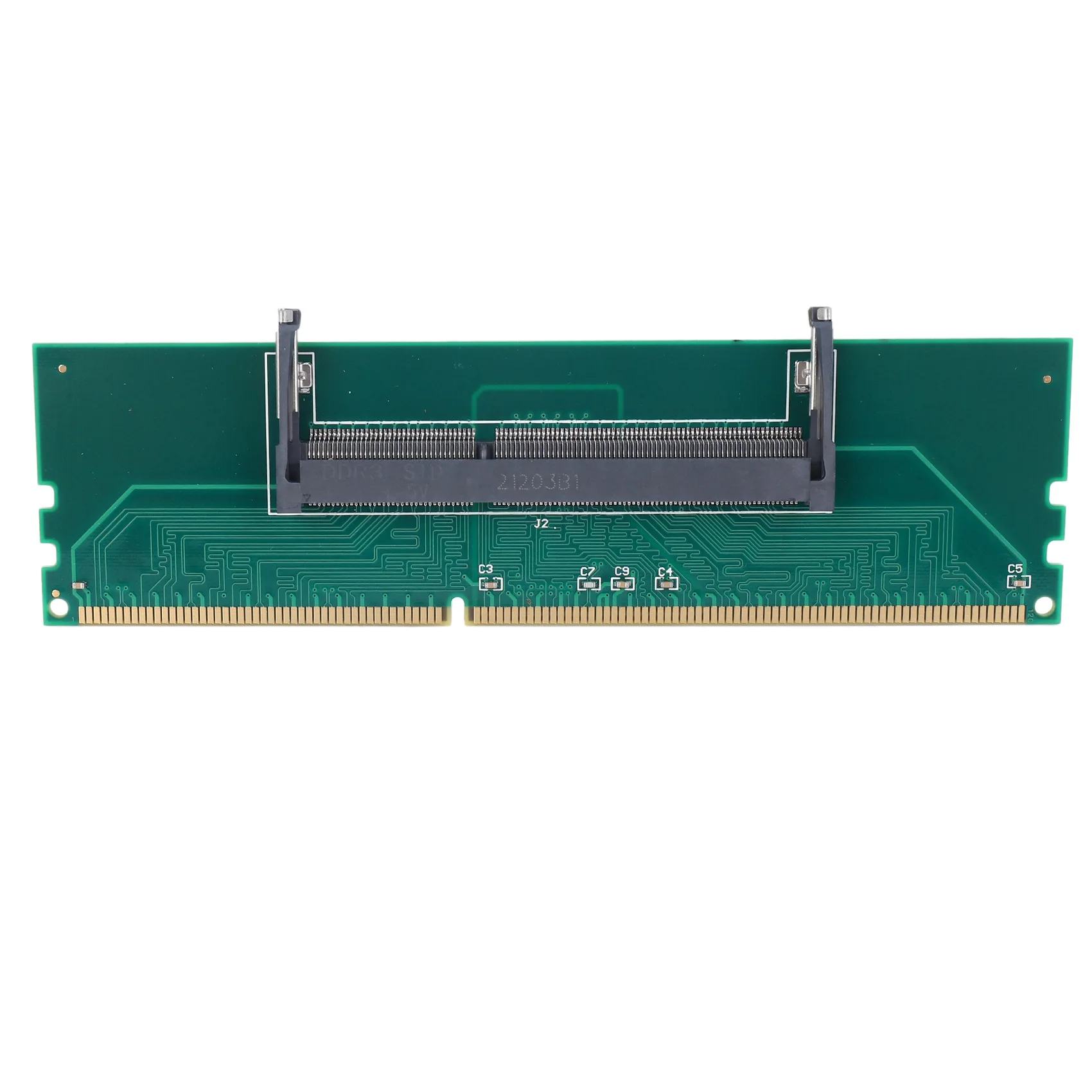 DDR3 Laptop SO-DIMM to Desktop DIMM Memory RAM Connector Adapter DDR3 New adapter of laptop Internal Memory to Desktop RAM
DDR3 Laptop SO-DIMM to Desktop DIMM Memory RAM Connector Adapter DDR3 New adapter of laptop Internal Memory to Desktop RAM