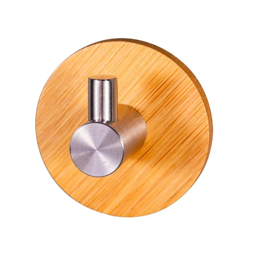 Круглый практичный самоклеящийся крючок для пальто, Деревянный Цветной ключ для кухни 
Круглый практичный самоклеящийся крючок для пальто, Деревянный Цветной ключ для кухни