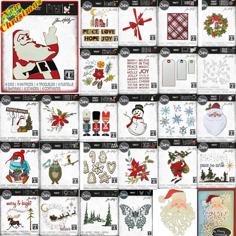 Christmas Series Metal Cutting Die for DIY Scrapbooking Crafts Dies Cut Maker Photo Album Template Handmade Decoration 2022 New 
Christmas Series Metal Cutting Die for DIY Scrapbooking Crafts Dies Cut Maker Photo Album Template Handmade Decoration 2022 New