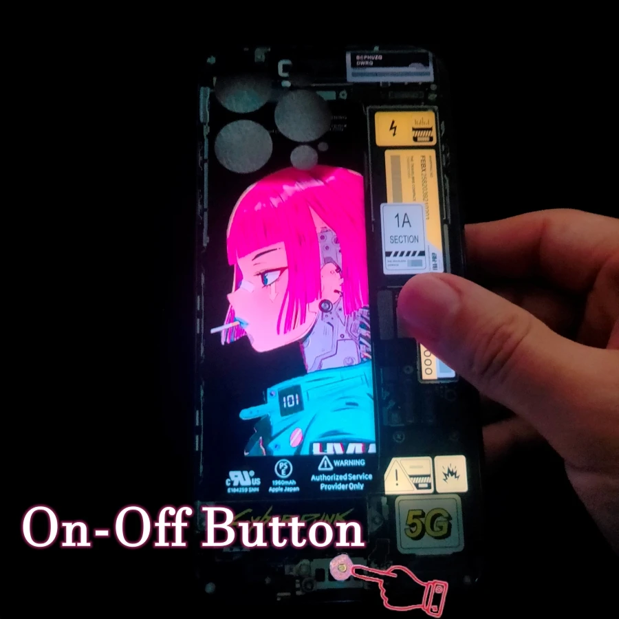 On-OFF Button Led Flash Luminous Case For iPhone 14 13 Pro XS MAX 12 11 8 7 X SE 2020 XR Anime Sound Control Glass Back Cover
On-OFF Button Led Flash Luminous Case For iPhone 14 13 Pro XS MAX 12 11 8 7 X SE 2020 XR Anime Sound Control Glass Back Cover