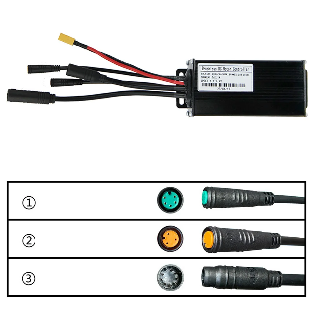 Convert Your Scooter with 500W/750W Electric Bicycle Mountain Bike Controller Set 36V/48V EN05 Waterproof Connector
Convert Your Scooter with 500W/750W Electric Bicycle Mountain Bike Controller Set 36V/48V EN05 Waterproof Connector