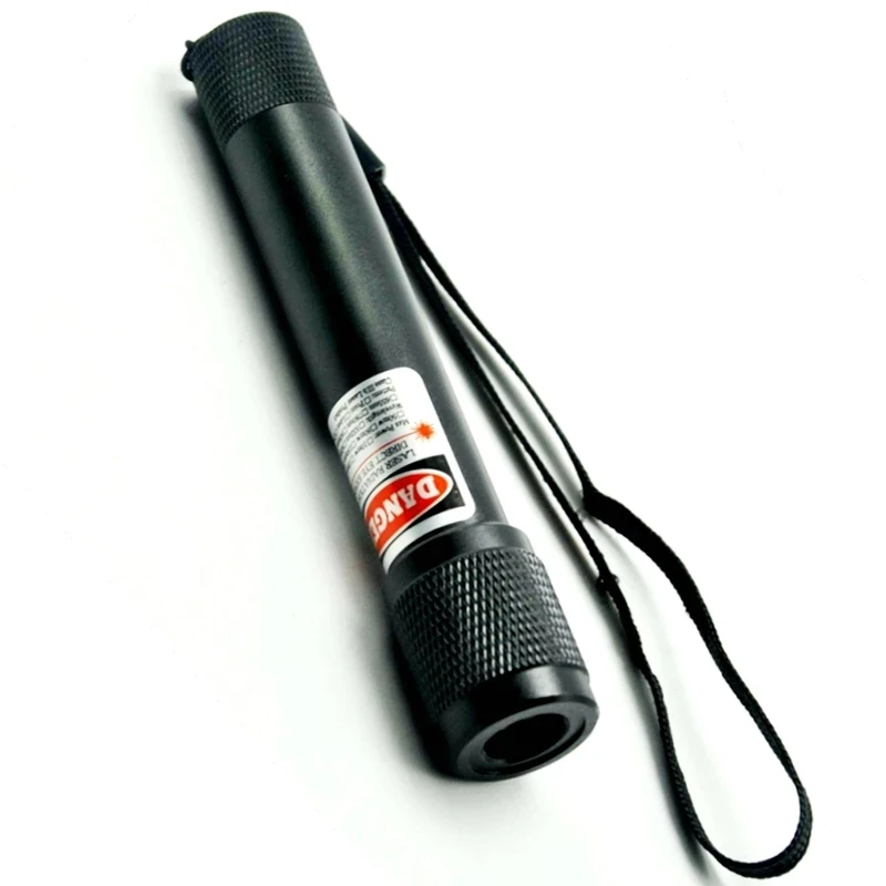 

Focusable 650nm 1mW Red Laser Pointer Portable Torch Flashlight 14500 Type