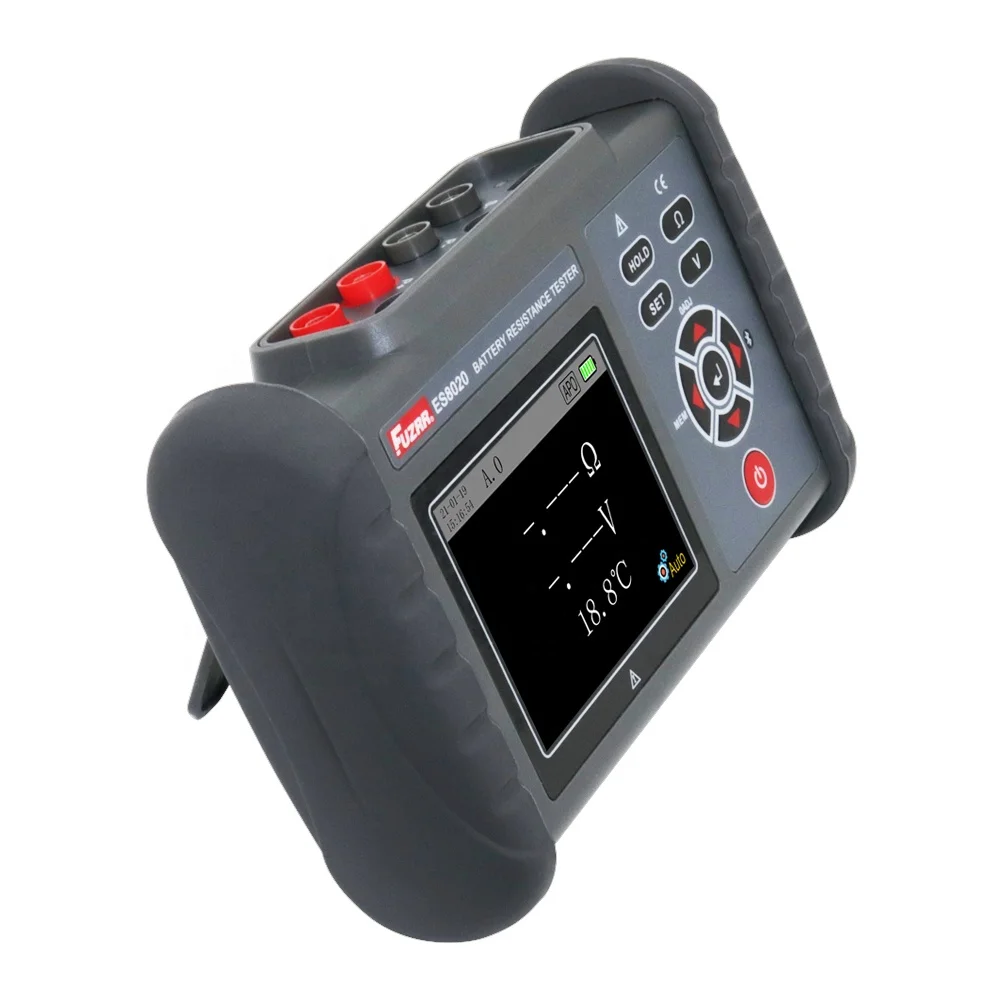 FUZRR ES8020 Battery Internal Resistance Tester Volt Meter Power Meter DC Li Ion Battery Tester
FUZRR ES8020 Battery Internal Resistance Tester Volt Meter Power Meter DC Li Ion Battery Tester