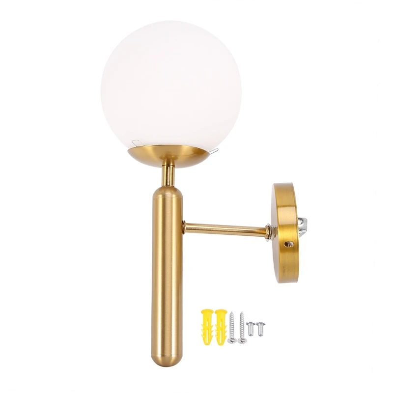 Decorative Led Wall Lamp Lighting Nordic Glass Ball Chandelier Bathroom Mirror Light Gold Modern Round Wall Lamp Warm White Ligh
Decorative Led Wall Lamp Lighting Nordic Glass Ball Chandelier Bathroom Mirror Light Gold Modern Round Wall Lamp Warm White Ligh
