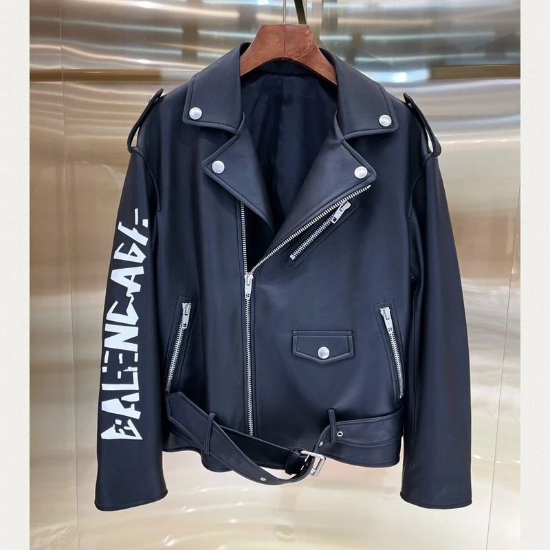 Women Coats 100% Genuine Leather 2022 Fashion Lady Natural Sheepskin Long Sleeves Jackets High Quality Soft H813
Women Coats 100% Genuine Leather 2022 Fashion Lady Natural Sheepskin Long Sleeves Jackets High Quality Soft H813